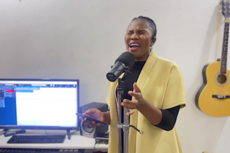 video record praise worship with a full band