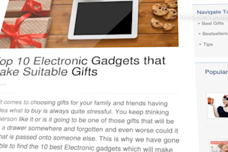 write buying guides or review articles for amazon affiliate blogs