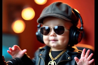 do ai baby podcast ai baby talking baby podcast ai baby video viral reel