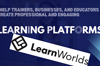 build and customize your online school on learnworlds