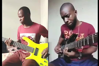 play bass, guitar, drums, keyboard, saxophone and percussion for you