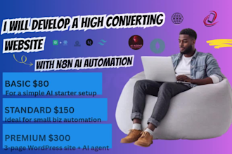 build ai agent website development with chatbot