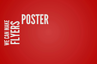 design professional flyer, poster, brochure in just 24hr