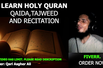 be your online quran and qaida tutor