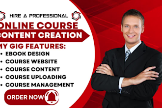 do online course creation online course website ebook online course