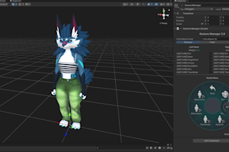 model vrchat vrchat avatar furry avatar nsfw  vrcharacter