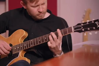write record guitar on your song
