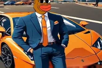 crypto meme art animation ,telegram sticker,meme coin art,illustration art, pepe