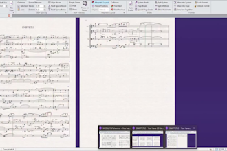 convert midi files into scores