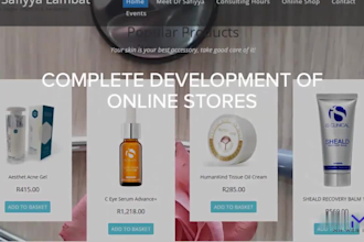 design interactive, futuristic and professional websites