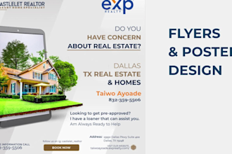 be creative poster, flyer design logo mockup and all brochure graphics work