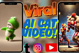 viral ai cat video ai animal stories ai animal rescue video daily viral posts