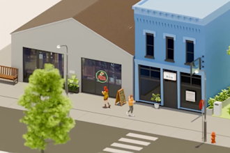 create stunning custom 3d isometric animated explainer video