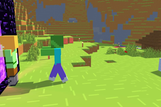 create a minecraft animation