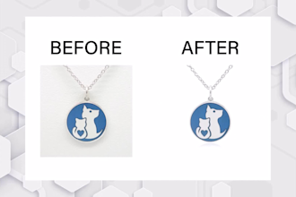 do professional jewelry design and photo editing