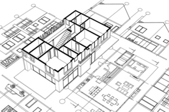 do engineering drawing architectural stamp floor plan mep city permit approval