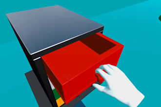 create hand tracking VR simulation  for quest 2