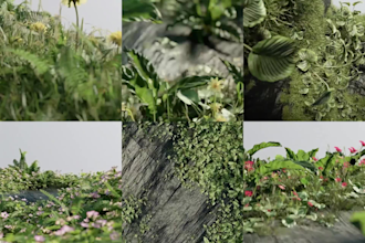 do 3d flower animation, flower animation,3d flower model,3d fashion animation