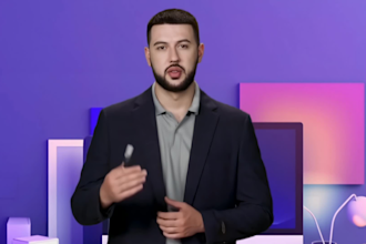 make an ai spokesperson video with your script or voice