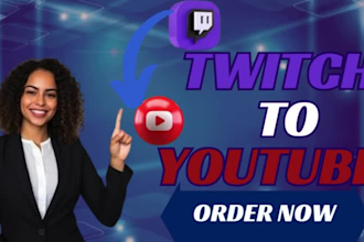 edit your twitch stream vod for a youtube video highlight