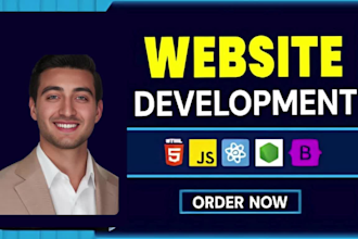 develop full stack web app using react, node, mongodb, express, django web