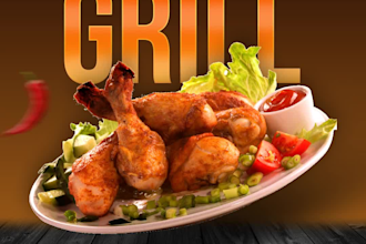 create food animated videos for restaurant and facebook ads