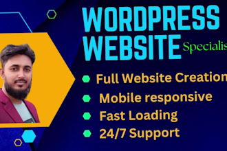 design fully responsive wordpress website