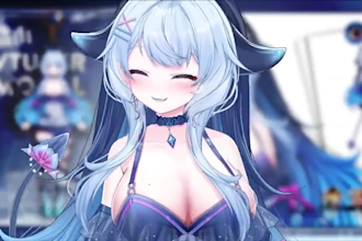 create chibi character model and rigging for live2d vtuber or streamer