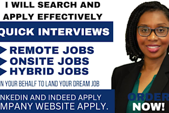 jobsearch and apply for you using reverse recruit, job application, any job type
