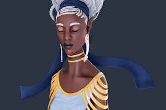 do 3d character modeling from 2d concept design