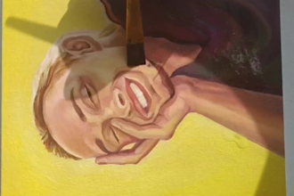 paint an amazing portrait in oil or acrylic
