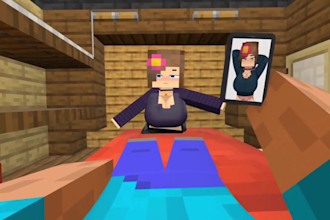 make sfw and nsfw minecraft animation