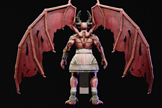 do optimized character modelling for game