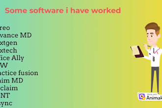do coding, credentialing, medical billing, ar follow up and complete rcm