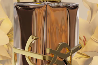 do 3d perfume animation, 3d perfume design, 3d product animation, 3d perfume