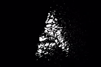 make glitch logo animation