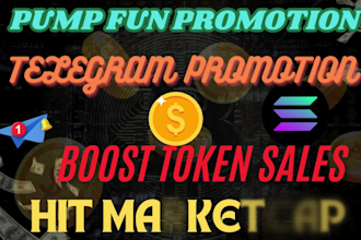 telegram promotion for cto solana pump fun token to reach 500m mc to hit raydium