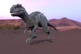 specialize in 3d character animation and 2d spine animation