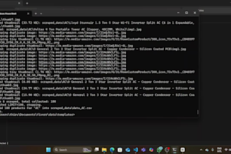 do web scraping for all data with customer preferred format