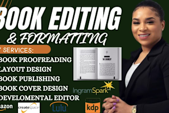 proofread edit, design format  your romance novel, children book, KDP nonfiction