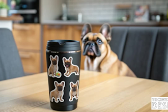 design stickers using your furry friends photos