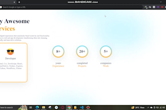 build a personal portfolio website with react js