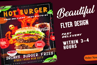 design corporate and elegant flyer for your business in 3 hours