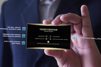 design professional business card and stationery