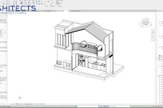 create professional revit 3d models