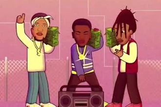2d 3d music video animation 2d animation video, anime style 2d cartoon animation