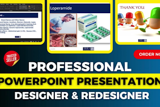 design and redesign business powerpoint presentation slides
