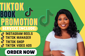 create tiktok video instagram reels youtube short video ads book promotion