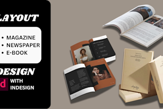 design magazines and books layout creatively