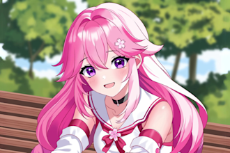 draw anime art illustration, original character, fan art, vtuber, concept art